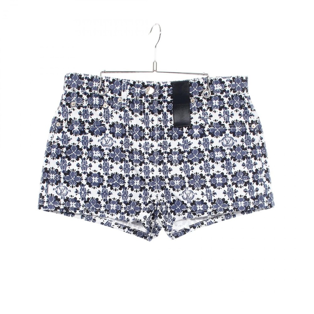 Louis Vuitton Flower Short Denim Pants #340037L58B